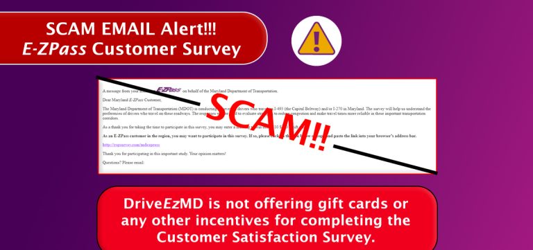 Scam survey email alert!